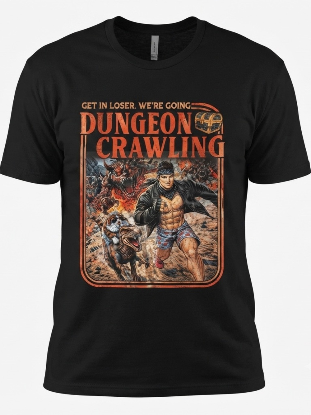 Dungeon Crawler Carl Inspired Graphic T-Shirt NWOT Men’s Size Medium